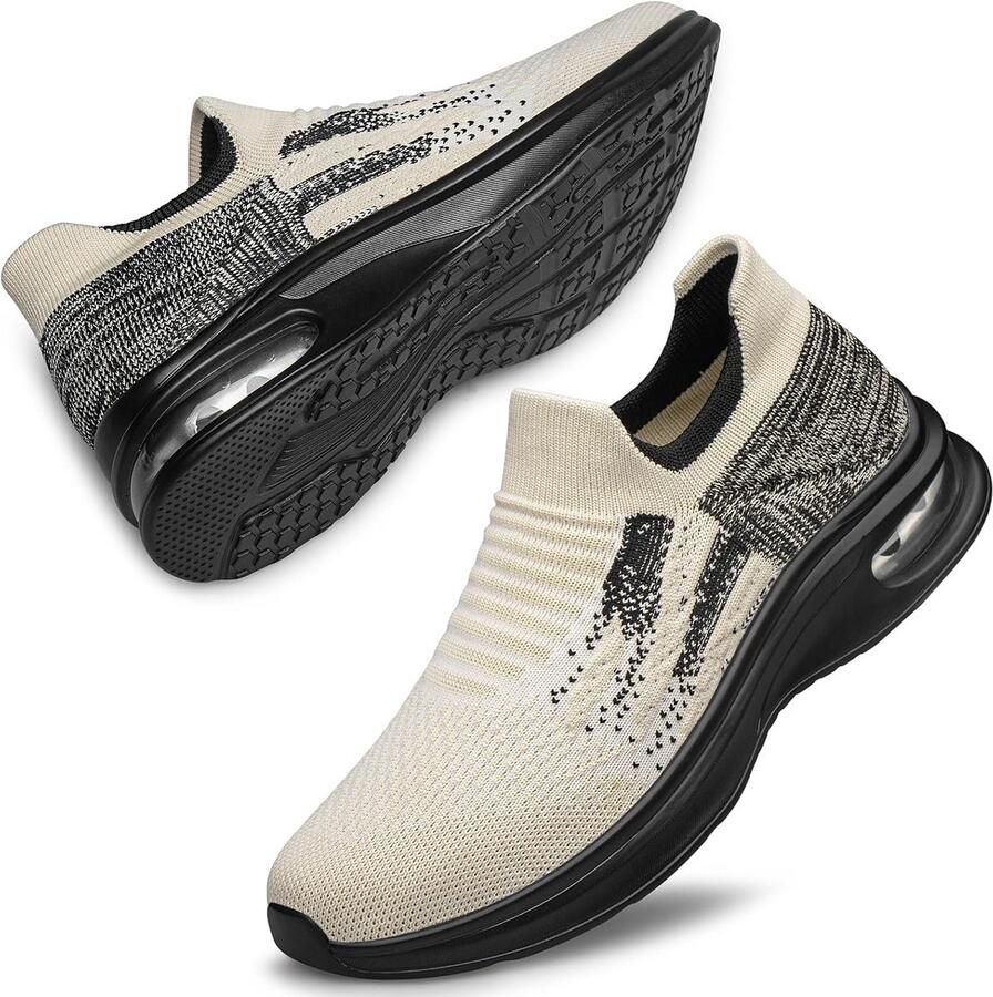 Dames Sneakers Instapper met Luchtcomfort en Ademend Mesh Lichtgewicht Sportschoenen