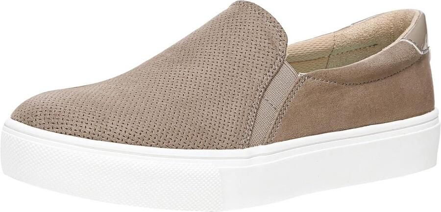 Comfortabele en Sportieve Dames Slip-On Sneaker met Plateauzool