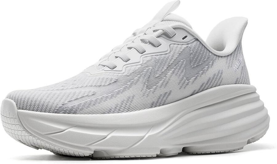 Dames Slip-On Wandelschoenen Comfortabele Sneakers met Kussen voor Tennis Gym en Dagelijks Gebruik