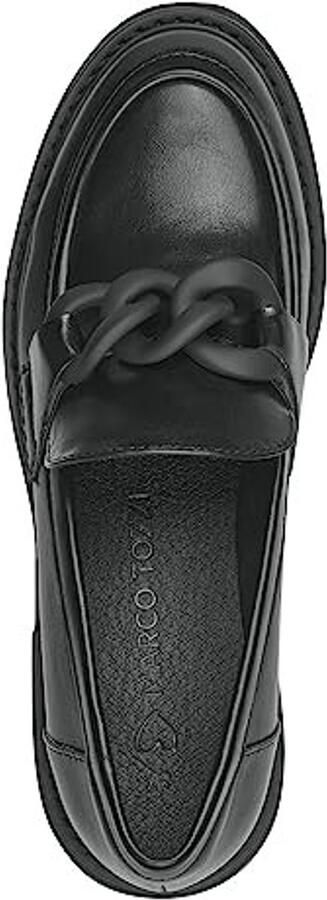 Slipper met Zachte Voering en Kettingdetails Zwart - Foto 1