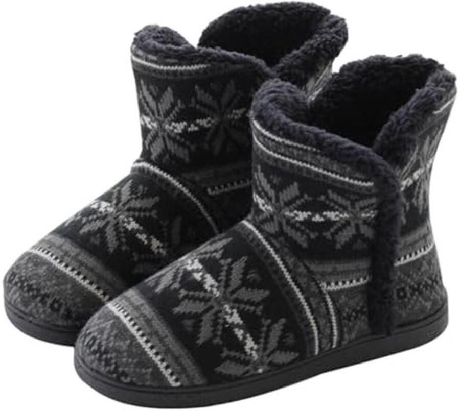 Dames Slipper Laarzen Warme Winter Booties met Faux Fur
