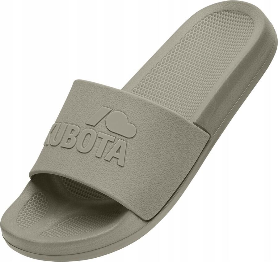 Kubota Strand- badschoen ' Women's Slip-On Light Green Basic Plain Pool Slides' beige