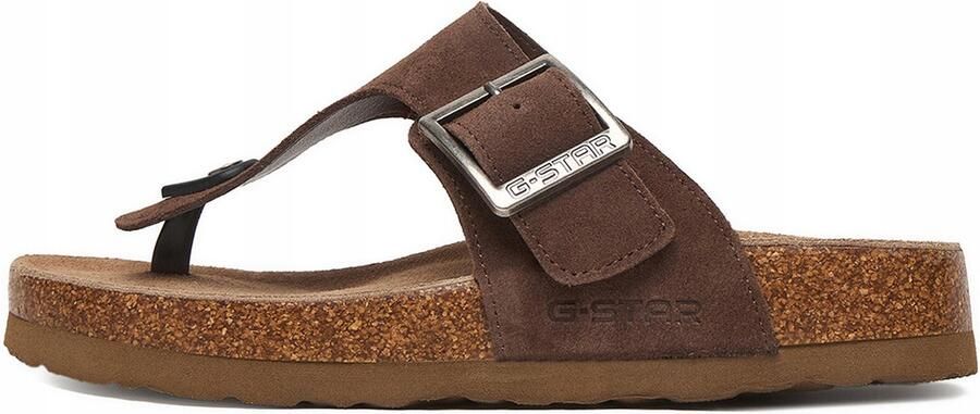 Dames Slippers Bruin Comfortabele Zomerschoenen van Leer