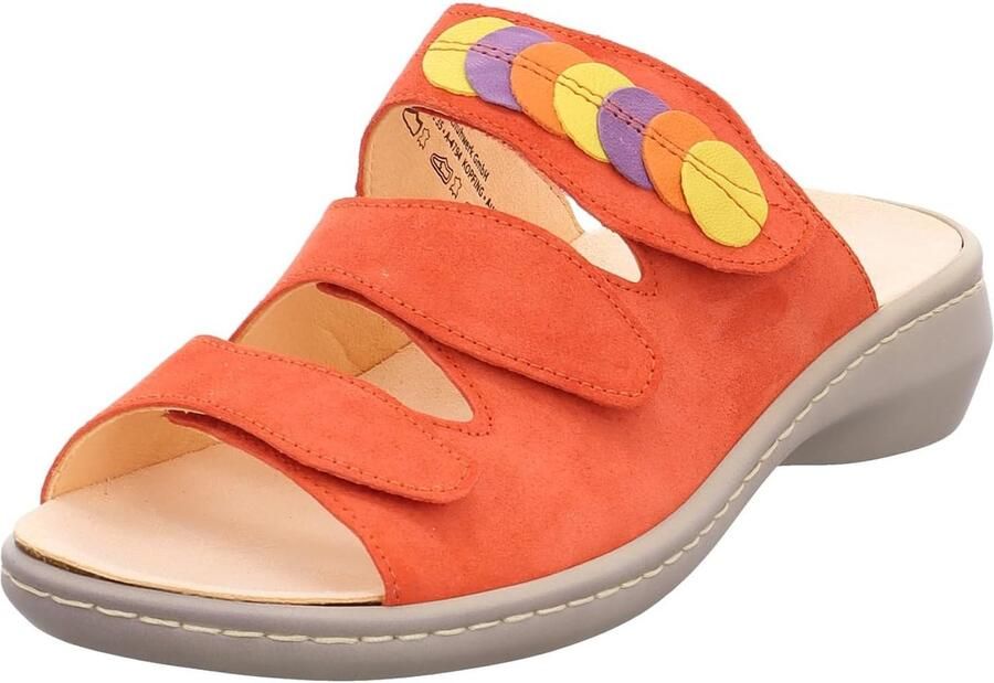 Dames Slippers Comfortabel Suède Open Teen Klittenband