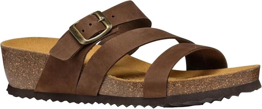 Dames Slippers Comfortabele Leren Slides