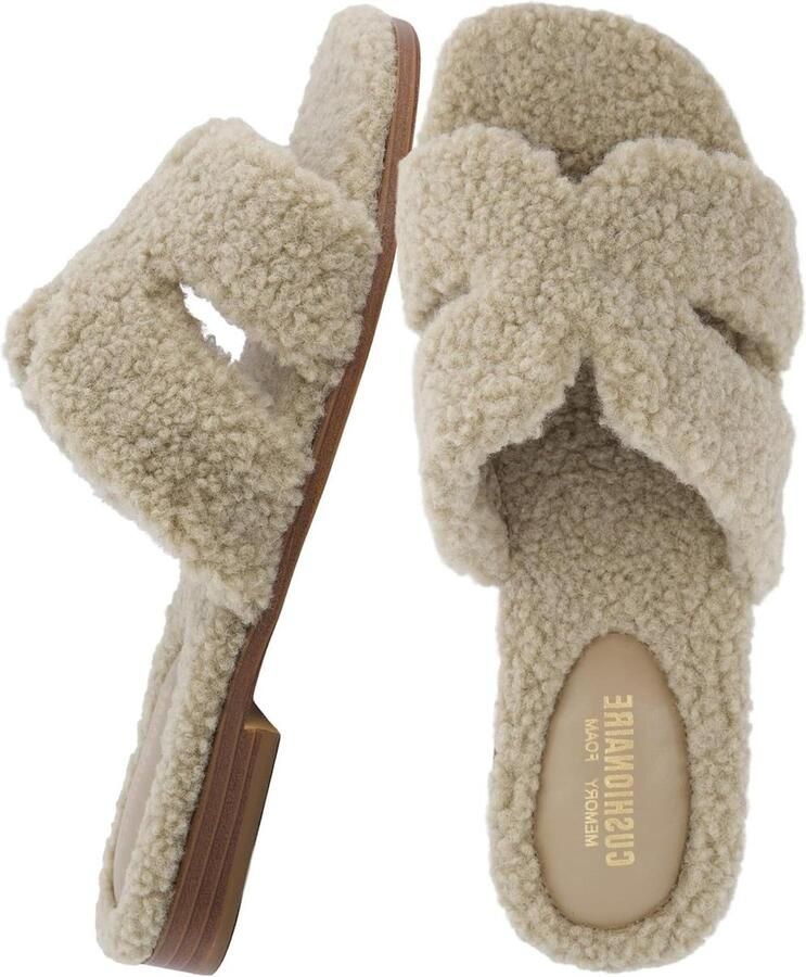 Dames Slippers Comfortabele Sandalen Ontspannen Thuis Veganistisch Materiaal Memory Foam Niet gespecificeerd