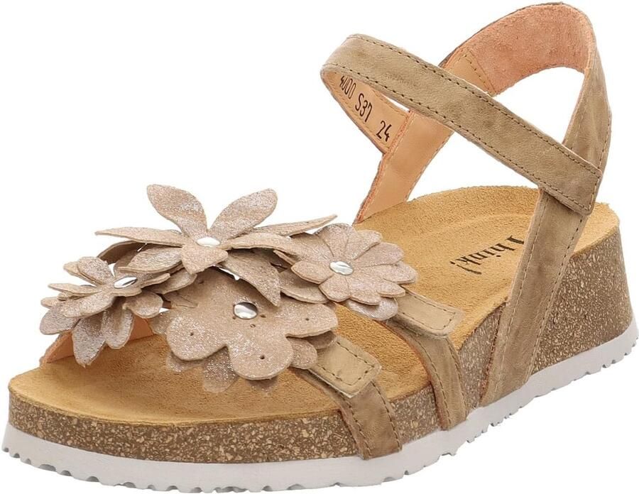 Dames Slippers Leer Voering Comfortabele Wedge Hak