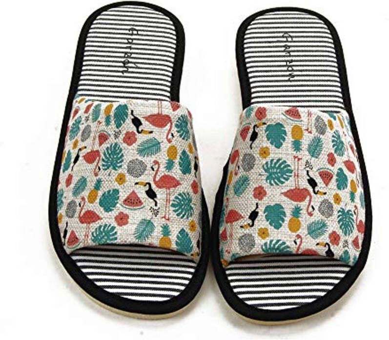 Dames Slippers Lichte Slippers met Bijzondere Zool voor Parquet