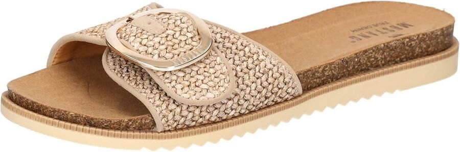 Dames Slippers met Brede Verstelbare Gesp Comfortabele Zomersandalen