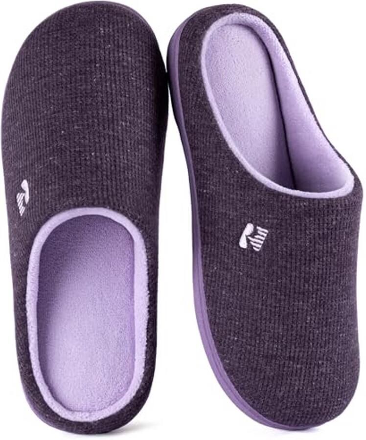 Dames Slippers met Geheugen Foam en Ademend Katoen