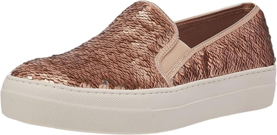 Dames Slippers met Omkeerbare Glitter en Platformzool