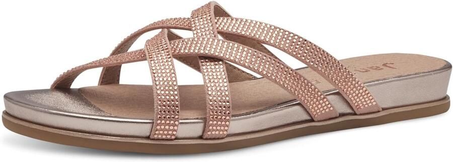 Dames Slippers met Strass Vegan & Comfortabel Breedte