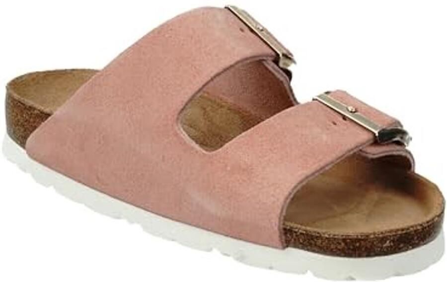 Dames slippers Mode mules van zacht suede Roze