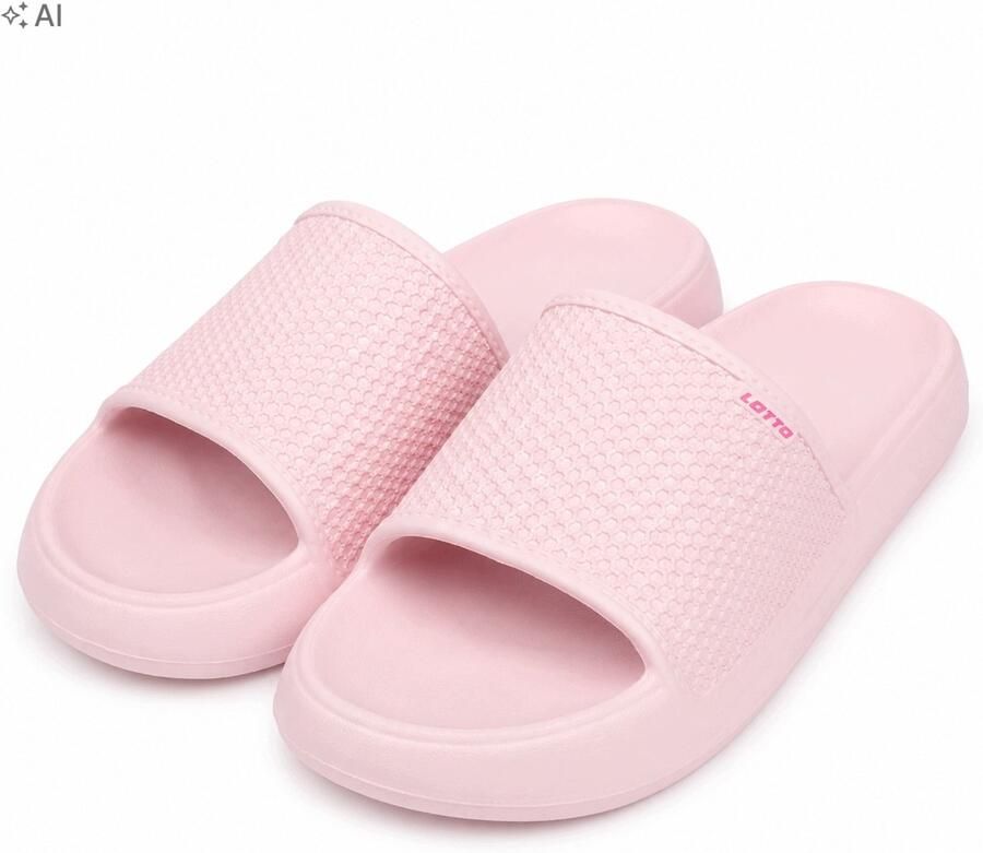 Dames Slippers Roze Comfortabel & Sneldrogend