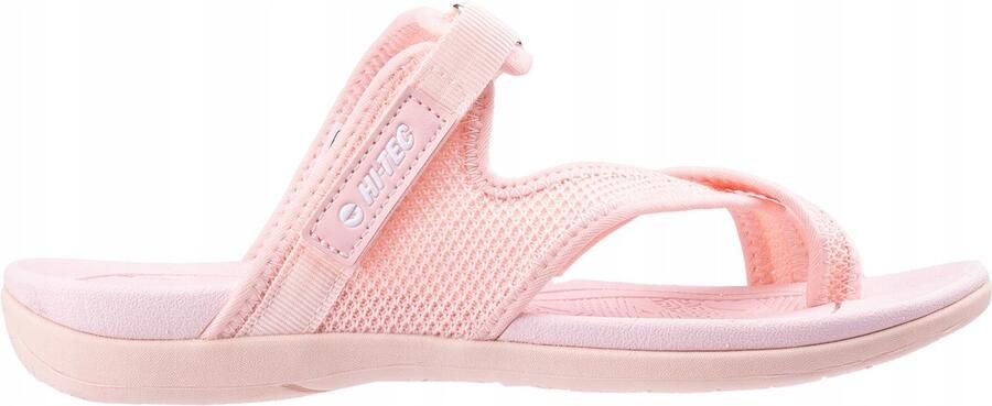 Dames Slippers Roze Comfortabele Teenslippers met Klittenband
