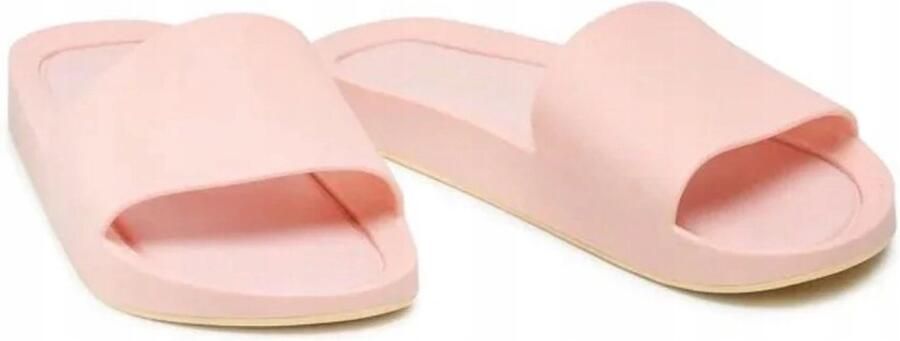 Dames Slippers Roze Geel