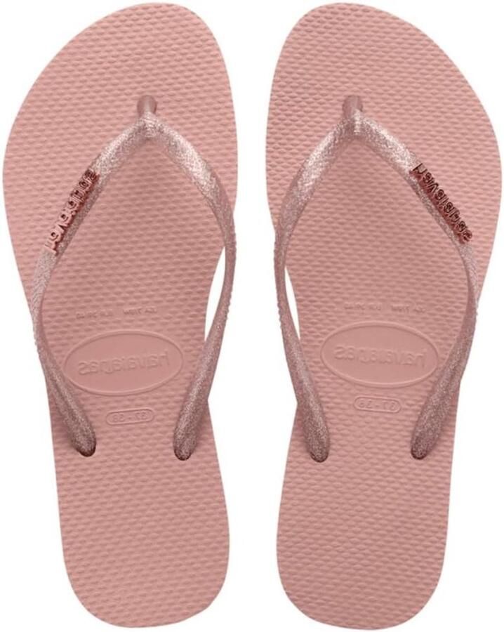 Dames Slippers Sandalen Flip Flops Strand Wandelingen Metaal Logo 12.7 x 12.7 x Zilver