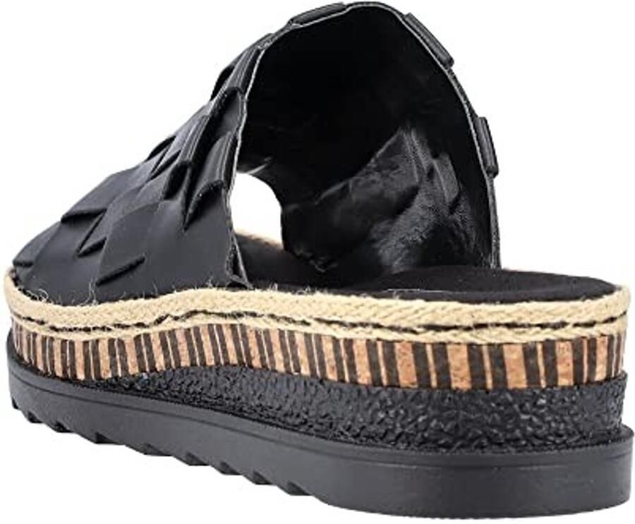 Dames Slippers V7988 Zwart Open Teen - Foto 1