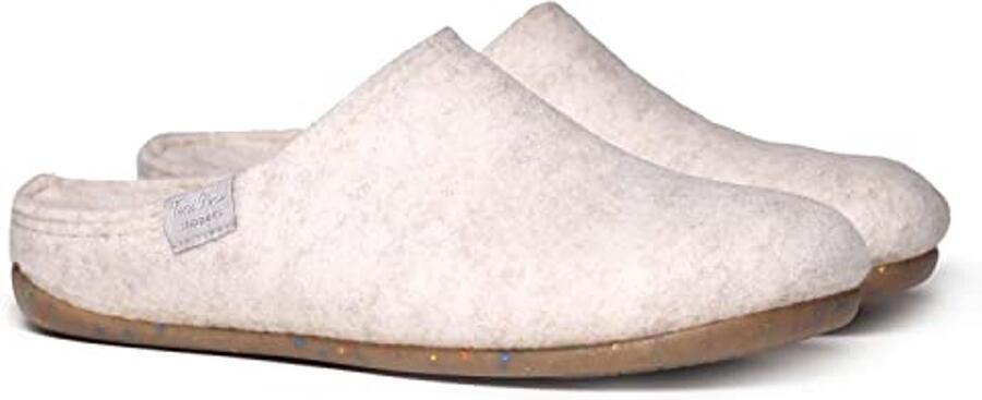 Dames Slippers van Gerecycled Vilt Comfortabele en Milieuvriendelijke Pantoffels