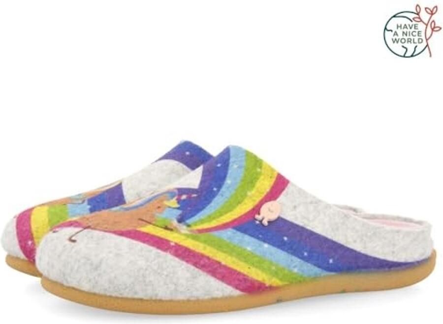 Dames Slippers Warm en Comfortabel Metálico