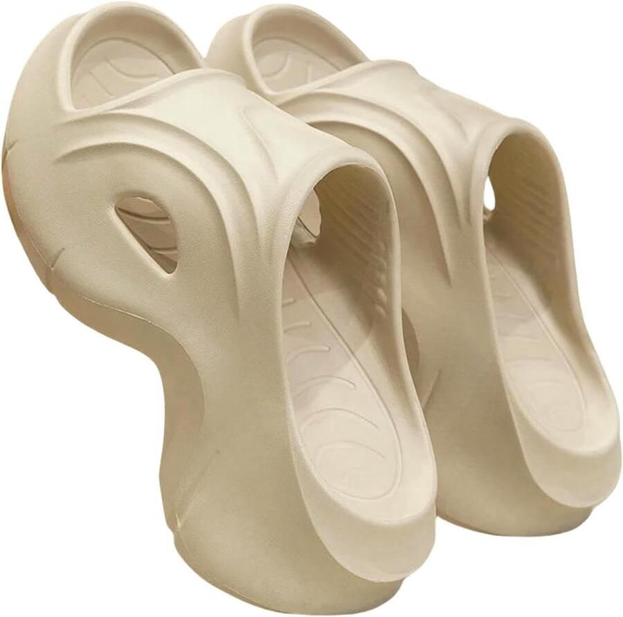 Dames Slippers Zomer Chunky Platform Sandalen met Sleehak Antislip EVA Zool Comfortabele Zomerschoenen