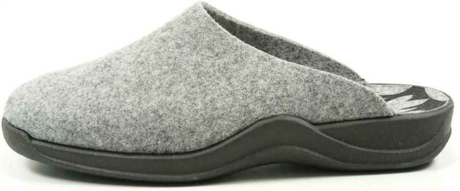 Dames Slof Grijze Clogs Comfortabel Binnenhuis