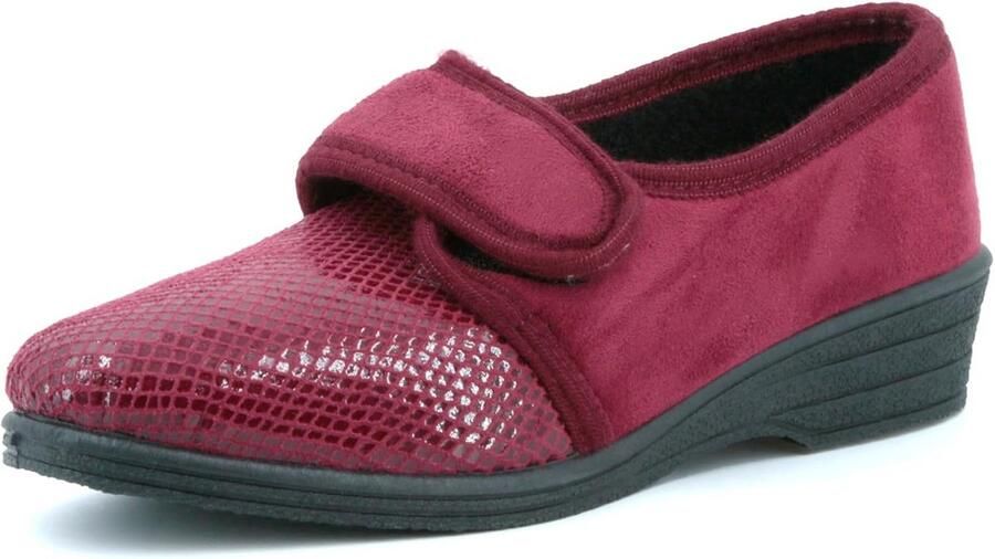 Dames sloffen met klittenband en zachte sleehak Italiaanse orthopedische sandalen met antislip zool voor comfort