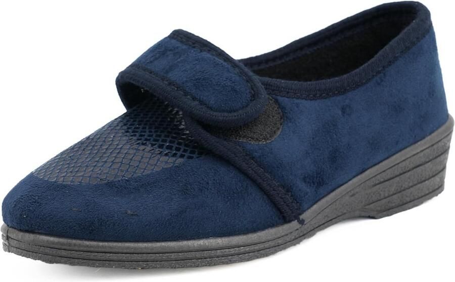 Dames Sloffen Orthopedische Zachte Sleehak met Klittenbandsluiting Antislip Italiaans