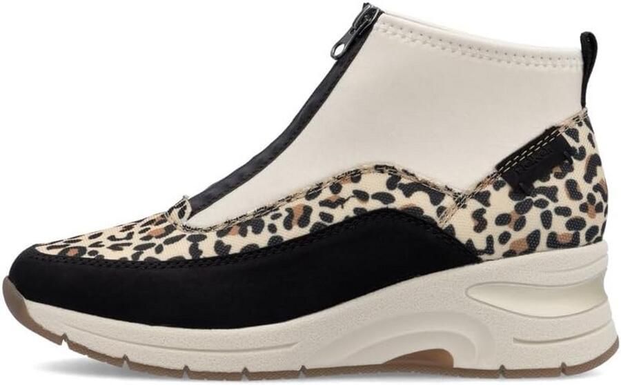 Dames Sneaker Boots met Wedge Hak en Ritssluiting