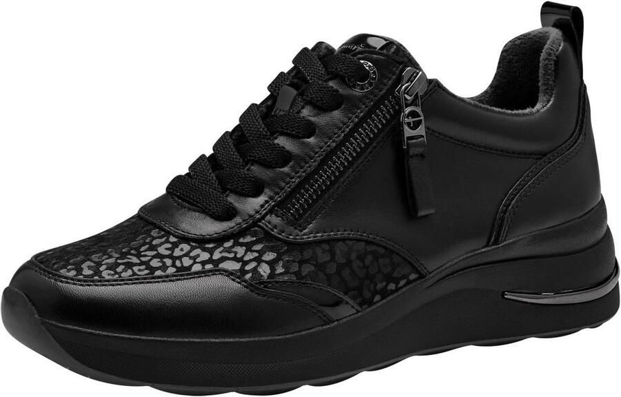 Dames Sneaker Comfort Schoen met Extra Brede Pasvorm en Uitneembaar Voetbed