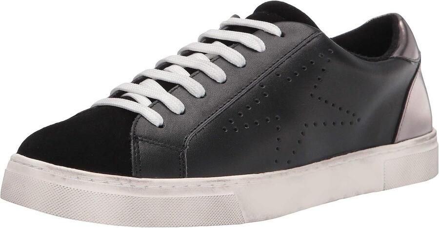 Stijlvolle Dames Sneaker met Contrasterende Accenten