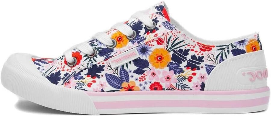 Dames Sneaker Low Top Casual Wit Comfortabele Sportschoen voor Vrouwen