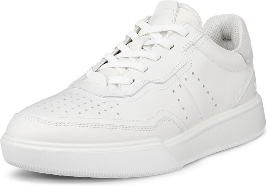 Dames Sneaker Low Top Wit Comfortabele Casual Leren Schoen