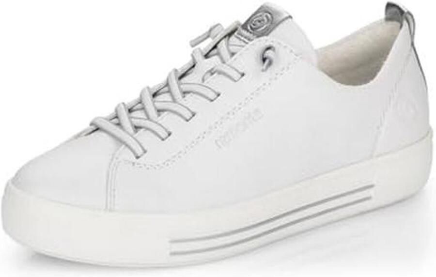 Dames Sneaker Low van Glattleder met Schuimzool voor Comfortabele Lopen