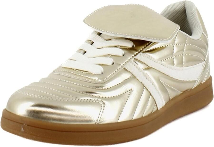 Dames Sneaker Madrid Comfortabele Witte Leren Casual Sportschoen