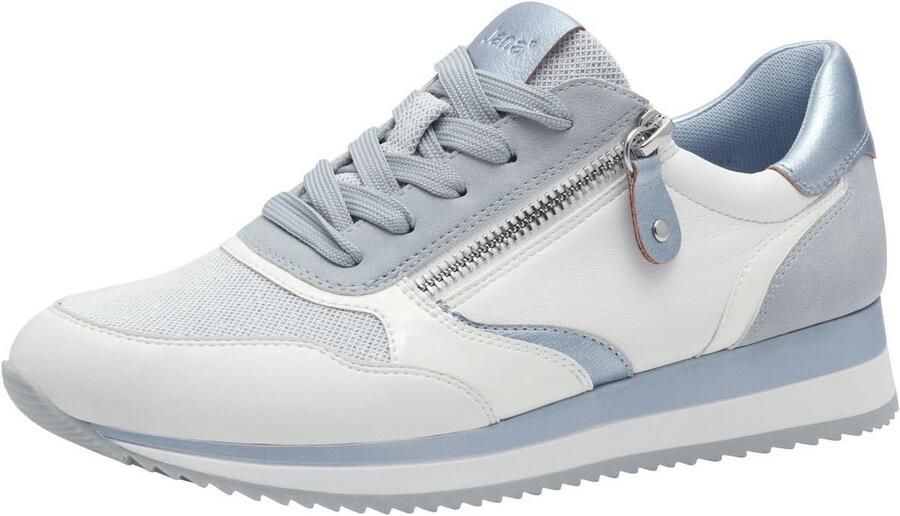 Dames Sneaker met Ritssluiting Vegan Comfortabele Platte Schoen