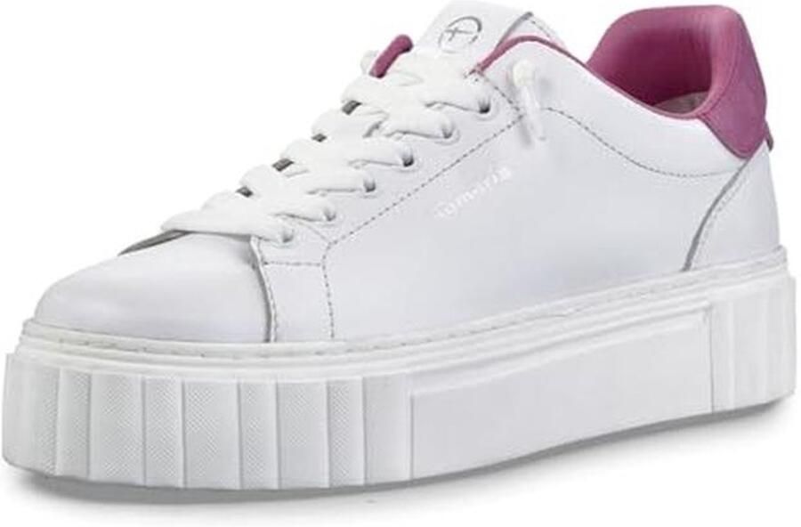 Dames Sneaker met Veel Wit Oppervlak