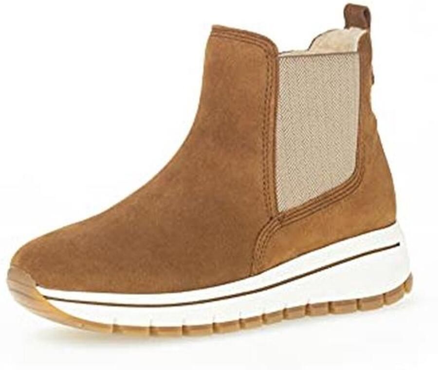 Dames Sneaker van Nubuck Leder met Ritssluiting