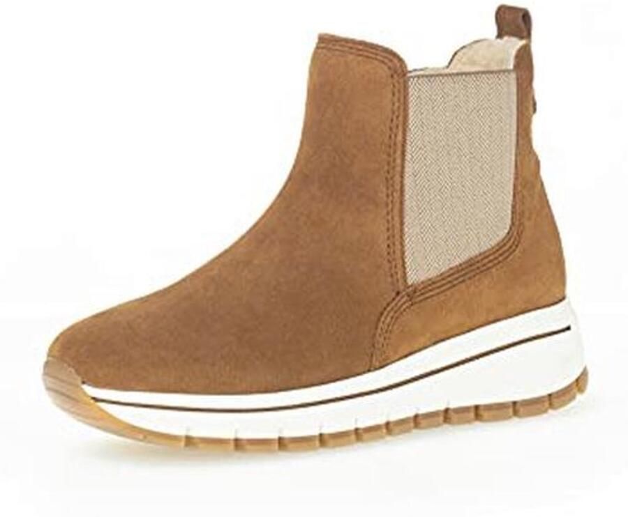 Dames Sneaker van Nubuck Leder met Ritssluiting