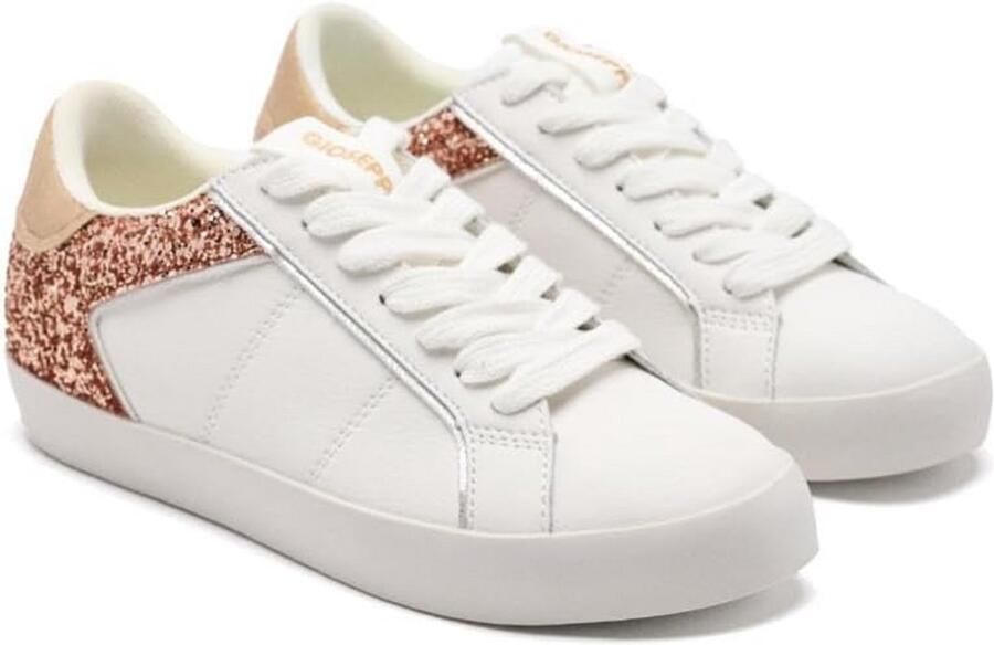 Dames Sneaker Wit met Glitter Details