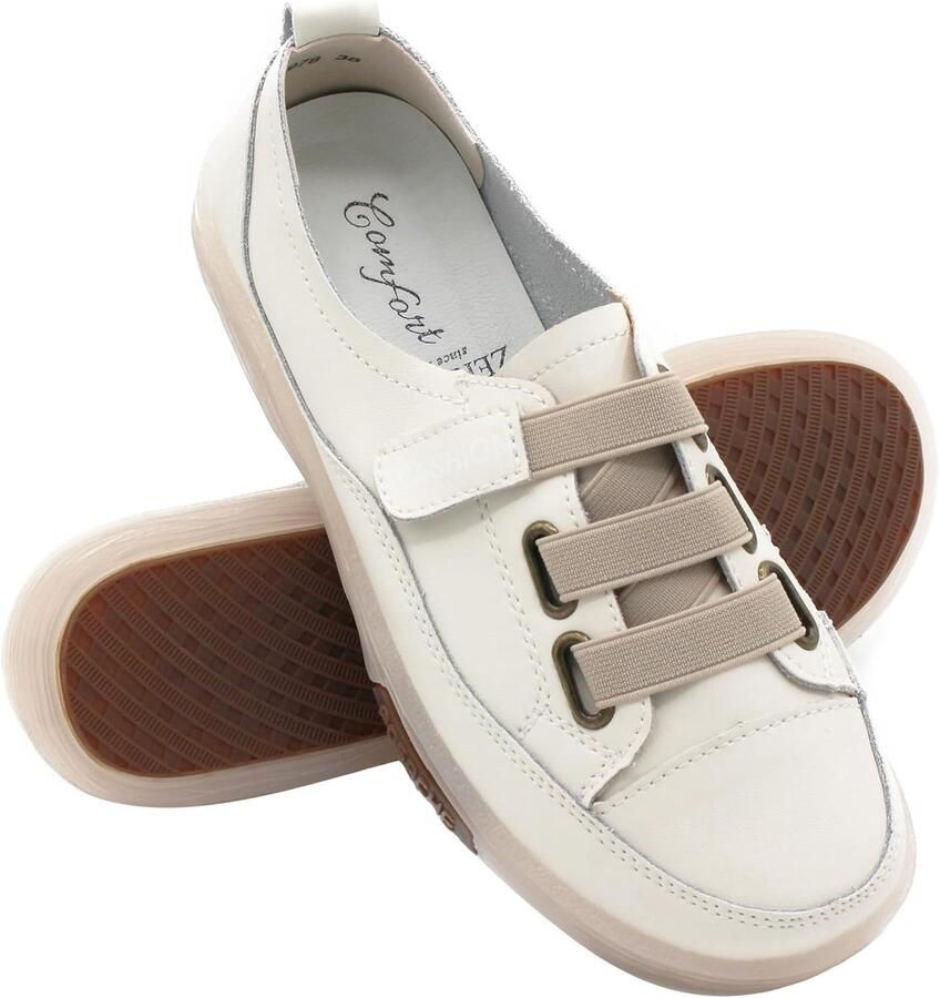 Dames sneakers 38 leer stijlvol en comfortabel ideaal voor dagelijks gebruik ShopVlot