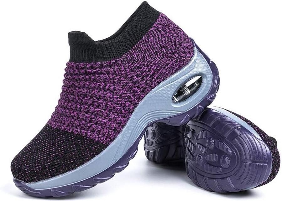 Dames Sneakers Ademend Lichtgewicht Sportschoenen Comfortabele Fitness & Hardloopschoenen