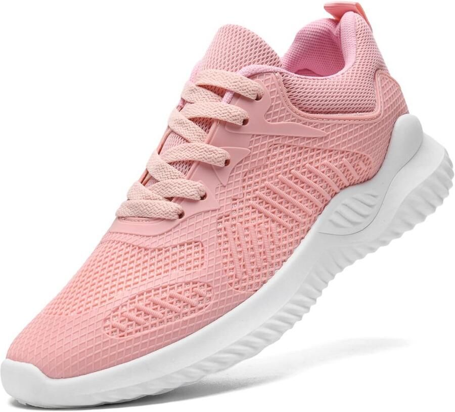 Dames Sneakers Ademende Mesh Loopschoenen Lichtgewicht Sportschoenen