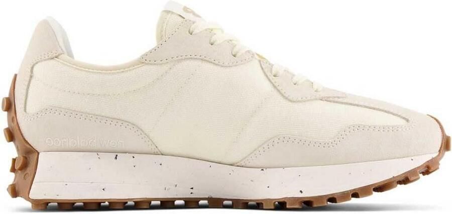 Dames sneakers beige comfortabele gymschoenen