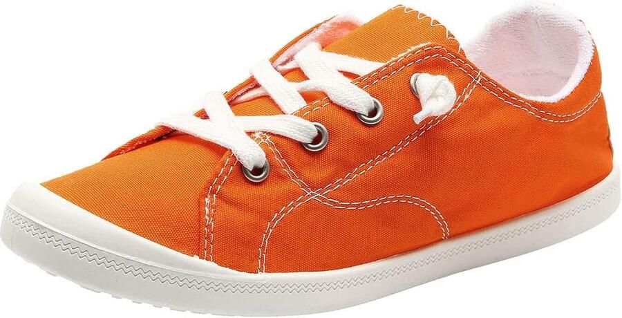 Dames Sneakers Canvas Instappers Comfortabele Platte Wandelschoenen Ademend