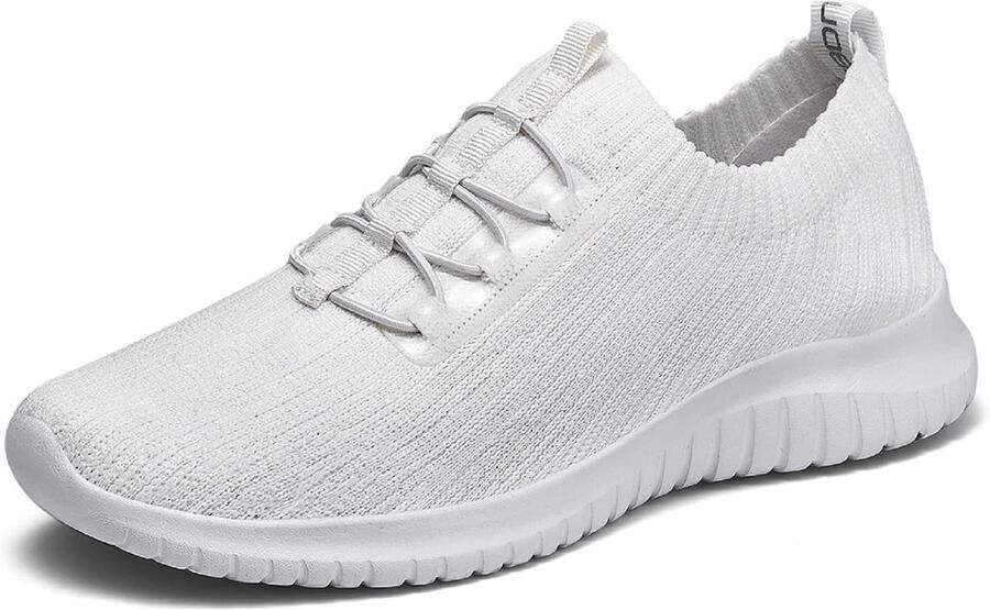 Dames Sneakers Casual Lichtgewicht Slip-on Ademend Comfortabele Wandelschoenen