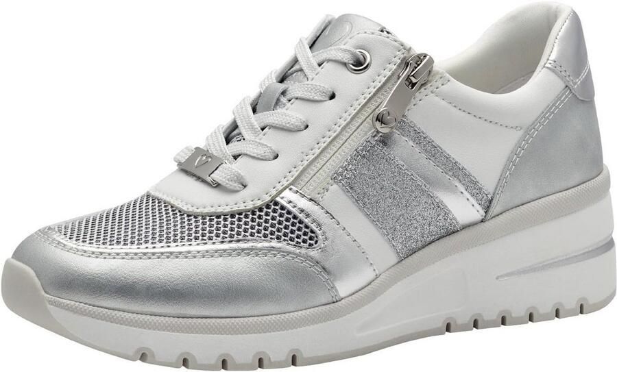 Dames Sneakers Comfortabele Leren Veterdamesjes