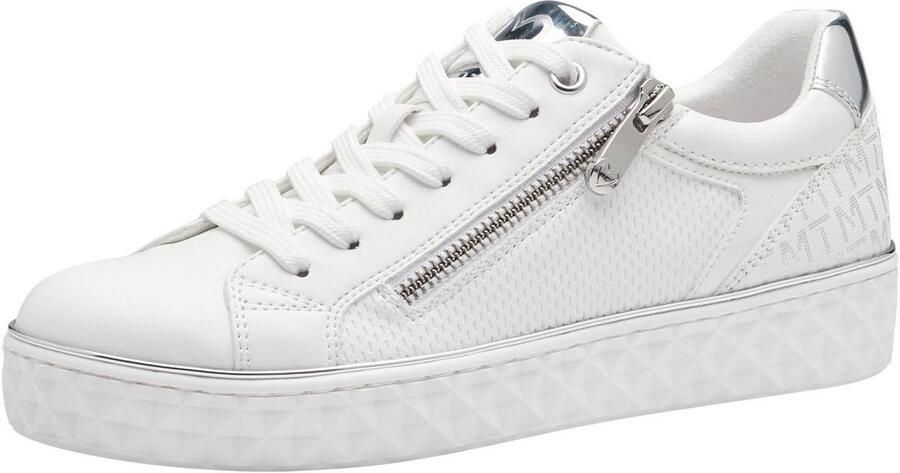 Dames Sneakers Comfortabele Witte Veterschoenen
