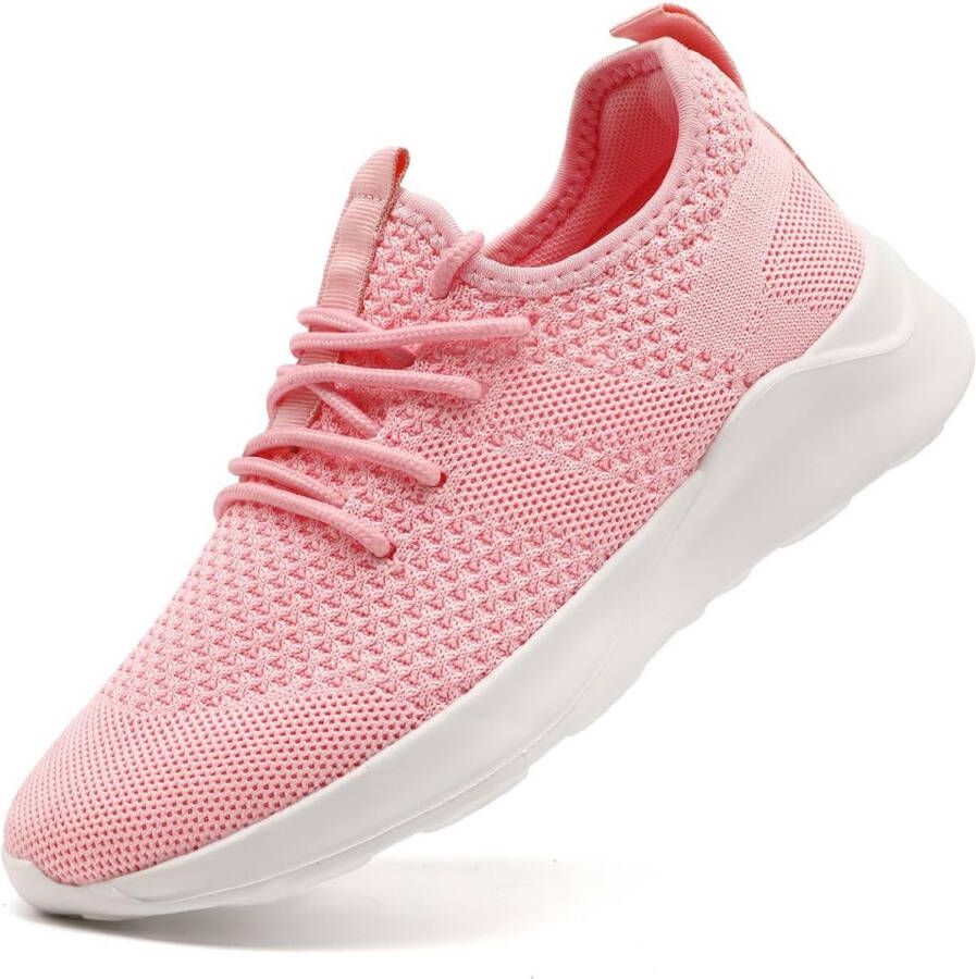 Dames Sneakers en Sportschoenen voor Hardlopen Wandelen en Outdoor Activiteiten Ademend en Antislip