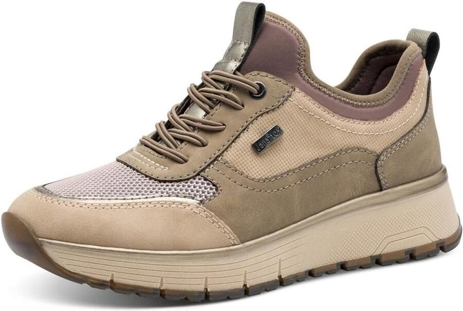 Dames Sneakers Extra Breed Vegan Vetersluiting Comfortabele Pasvorm